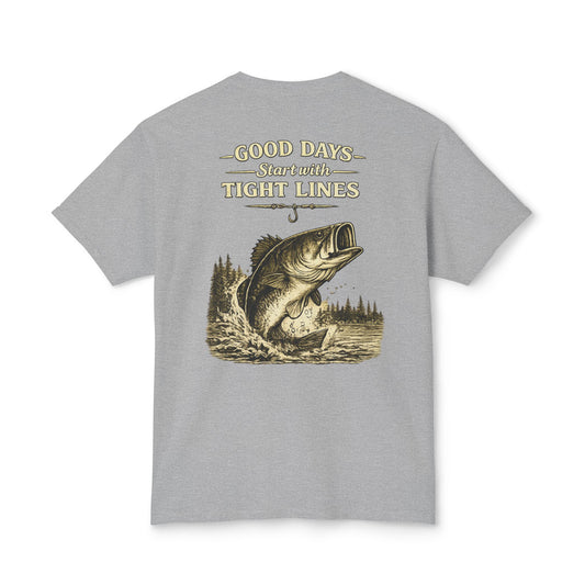 “Good Days Start with Tight Lines” Graphic Tee