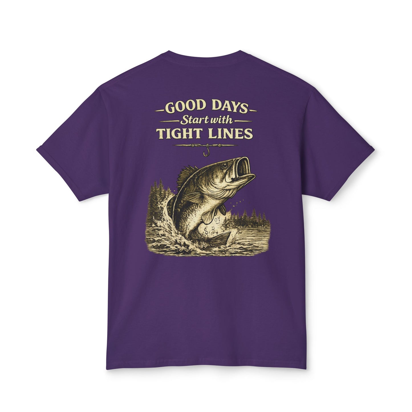 “Good Days Start with Tight Lines” Graphic Tee
