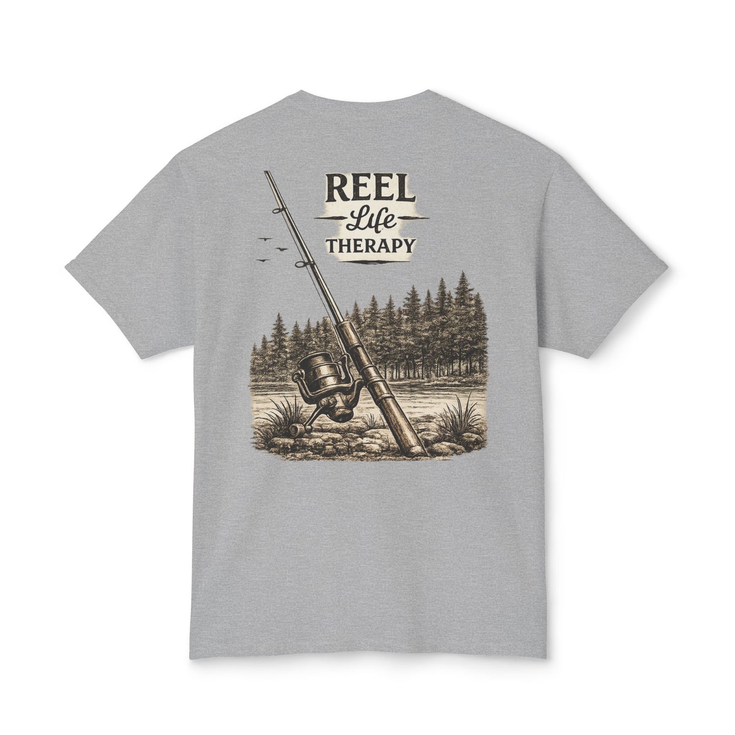 "Reel Life Therapy" Graphic Tee