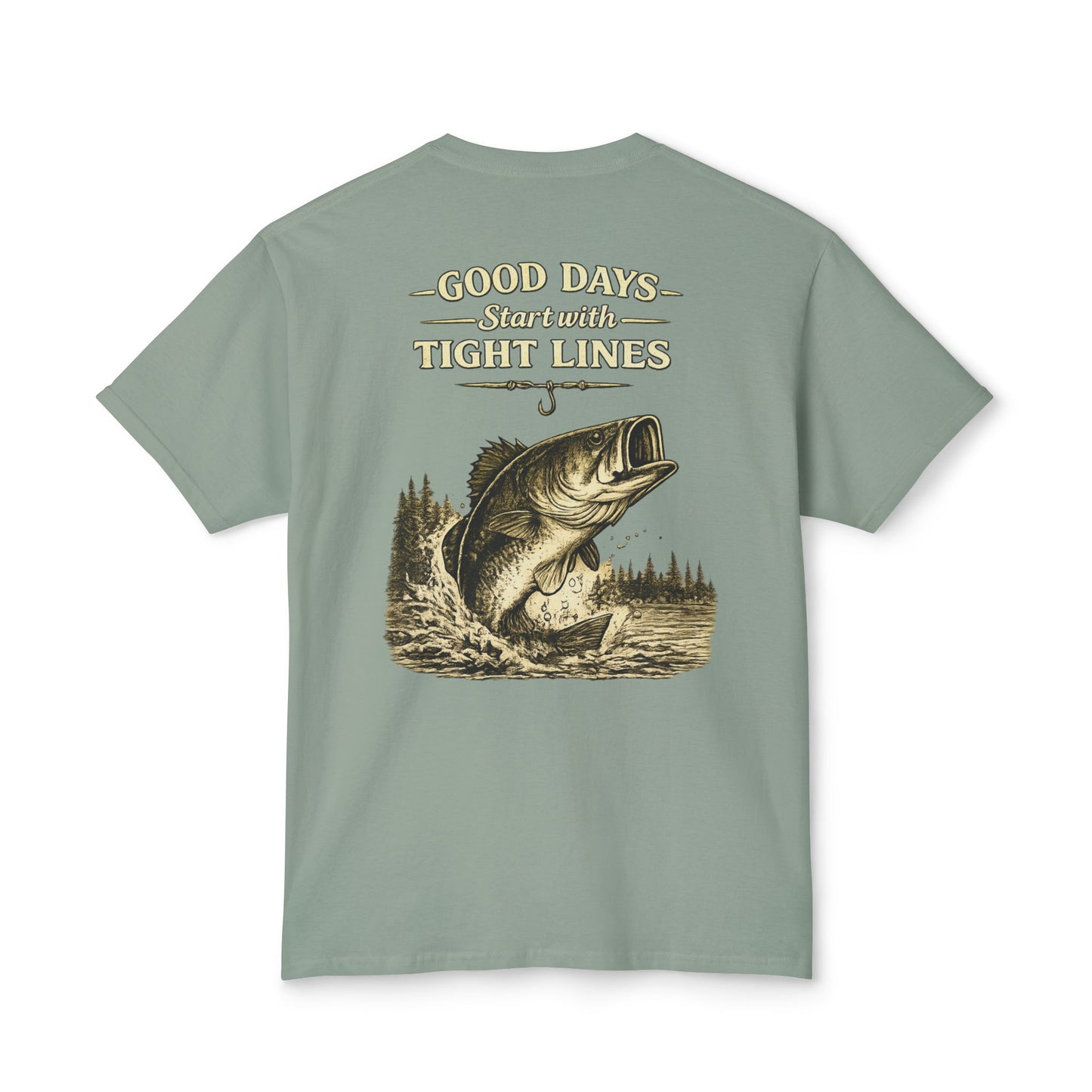“Good Days Start with Tight Lines” Graphic Tee